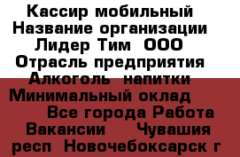 Кассир мобильный › Название организации ­ Лидер Тим, ООО › Отрасль предприятия ­ Алкоголь, напитки › Минимальный оклад ­ 40 000 - Все города Работа » Вакансии   . Чувашия респ.,Новочебоксарск г.